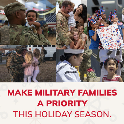 Make Military Families A Priority This Holiday Season