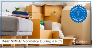 Dear NMFA: Normalcy During a PCS