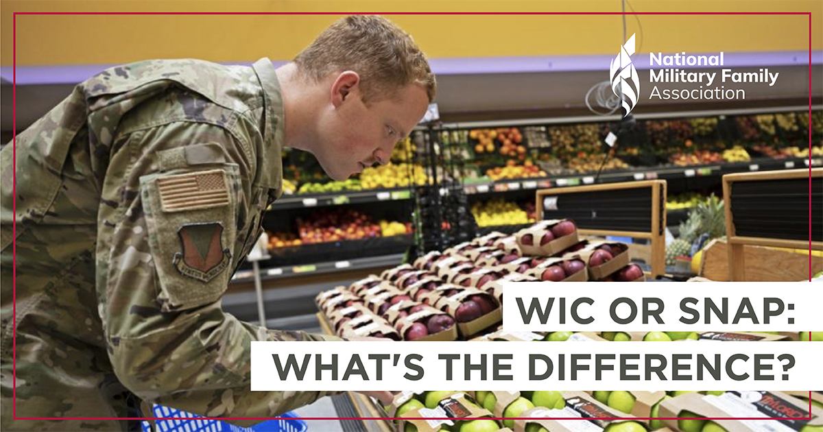 How WIC and SNAP Can Help Your Military Family