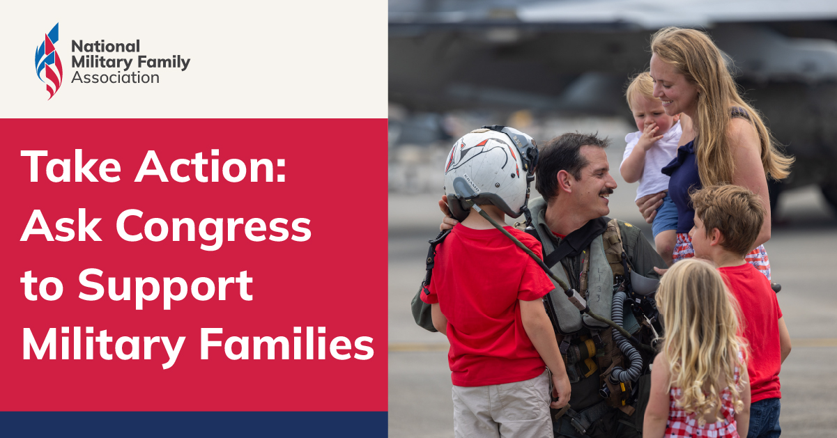 Take Action: Ask Congress to Support Military Families