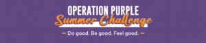 Operation Purple Summer Challenge web header