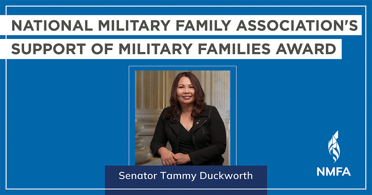 NMFA’s 2023 Support of Military Families Awardee: Senator Tammy Duckworth