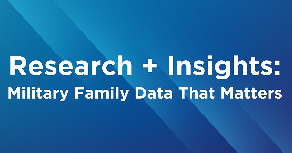 National Military Family Association Research and Insights