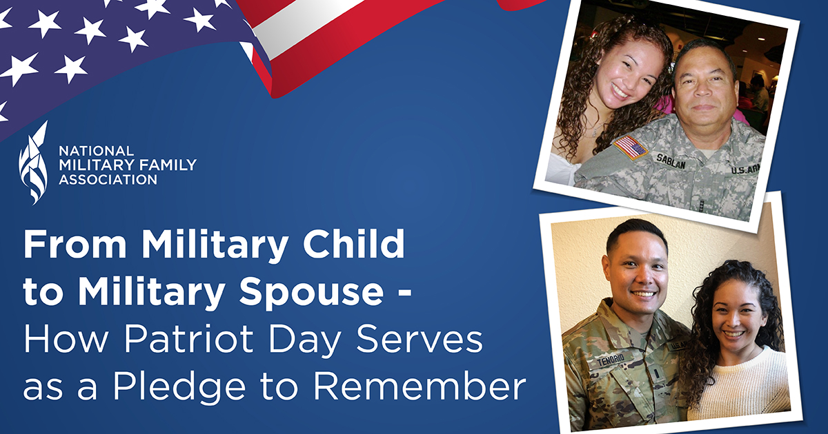 From Military Child to Military Spouse - How Patriot Day Serves as a ...