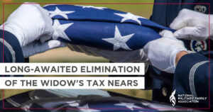 Long-Awaited Elimination of the Widow's Tax Nears