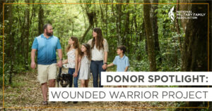 Donor Spotlight: Wounded Warrior Project