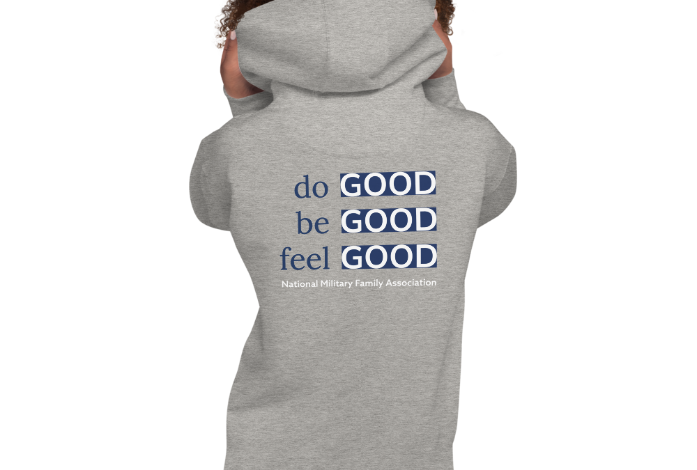 Do Good Be Good Feel Good Unisex Grey Hoodie